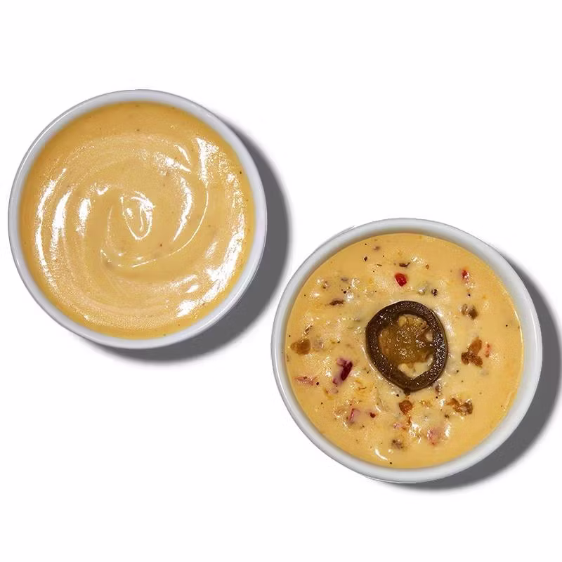 Mellow Mushroom sauce and dips selection